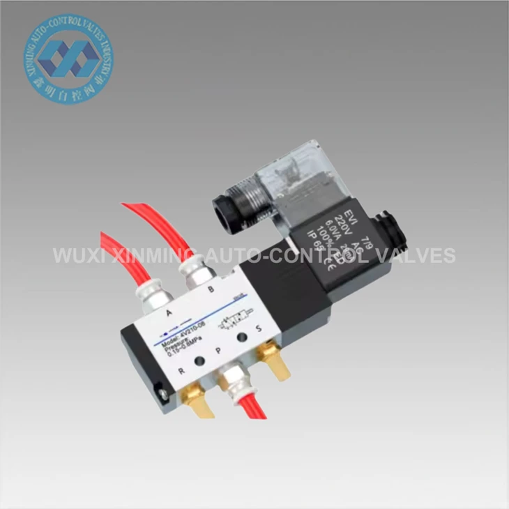 ایلومینیم کھوٹ نیومیٹک سولینائڈ والو 52 AC220V 110V