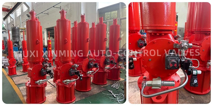 Scotch Yoke Single Acting Pneumatic Actuator with Hydraulic Manual Scotch Yoke Single Acting Pneumatic Actuator with Hydraulic Manual
